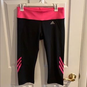 Adidas workout capris